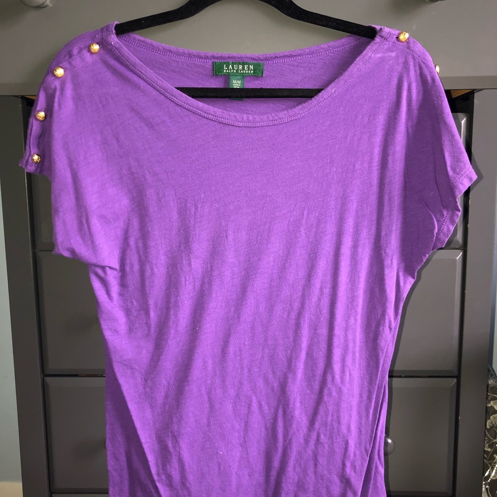 Cap sleeve cotton blouse 💜